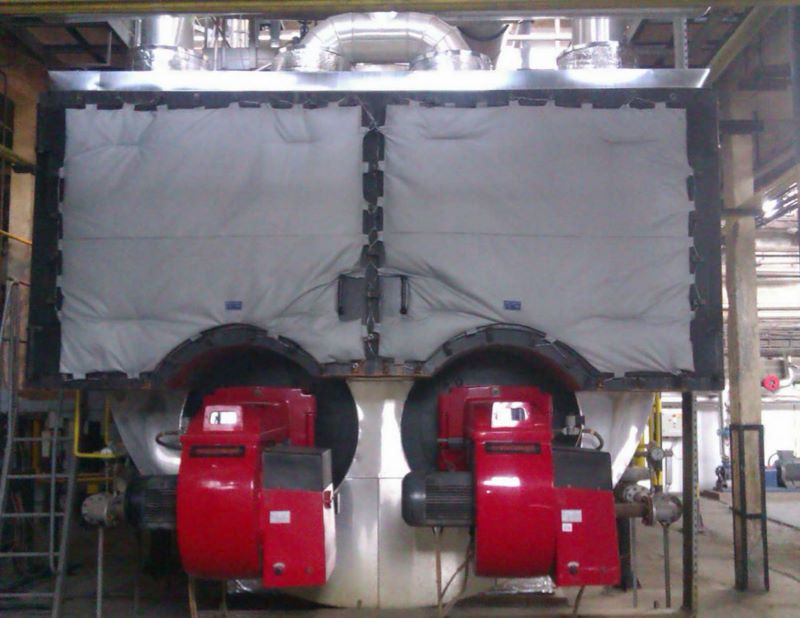 Cazan de abur izolat - exemplul 2