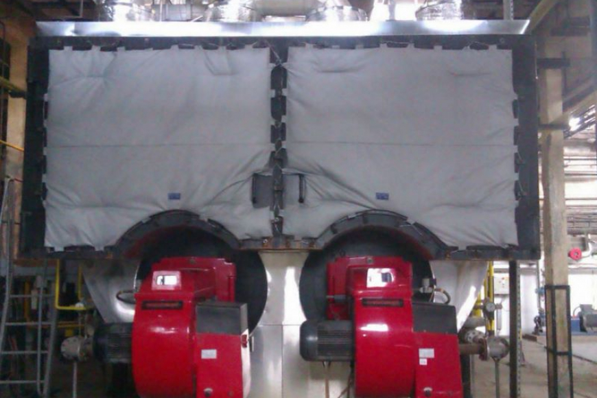 Cazan de abur izolat - exemplul 2