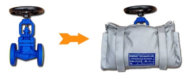 Jacheta de izolare detasabila aplicata pe robinet